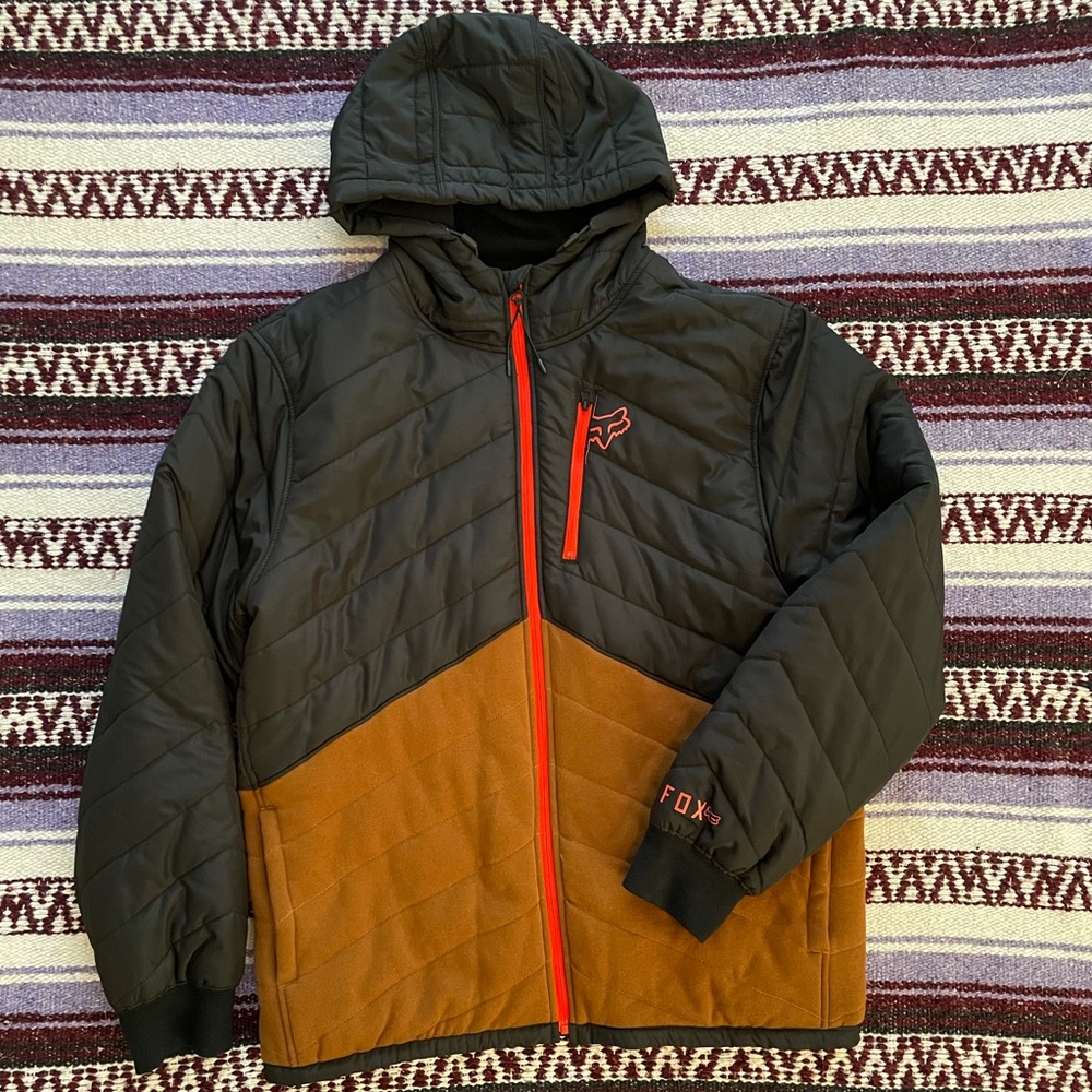 Fox Racing fleece lined puffer